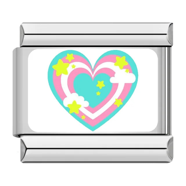 Brazalete charms italianos