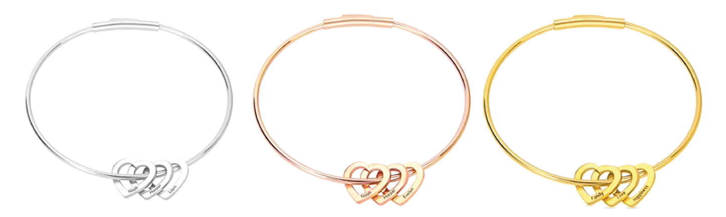 Pulsera con nombres