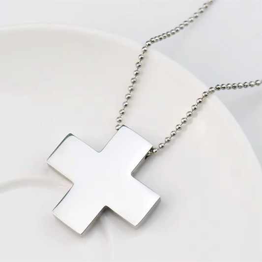 Collar de Cruz cuadrada